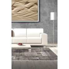 Dekoreko Kaymaz Taban Djt Salon Halısı Trend Saçaklı Iskandinav F5132