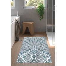 Dekoreko Kaymaz Taban Djt Banyo Halısı Trend Modern 2029