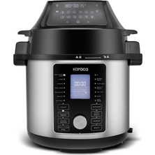 Karaca Cooker Elektrikli Basınçlı Pişirici Inox 1000W 6l