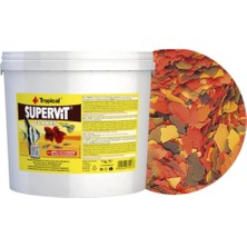 Tropical Supervit Flakes 100GR (Açık) Pul Balık Yemi . Kilitli Poşette Gönderilir
