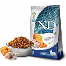 Negok N&amp;d Ocean Pumpkin Balkabaklı Morina Balıklı Portakallı Küçük Irk Tahılsız Yetişkin Köpek Maması 2,5 kg