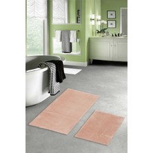 Alanur Home Rex Puffy Pelüş 2 Li Banyo Paspasi