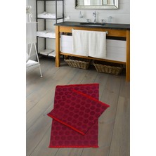 Alanur Home Welsoft Puantiyeli Bambo Klozet Takımı 2 Pcs