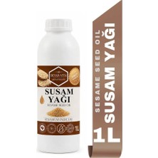 Beyar Vita Susam Yağı 1 Litre -  plastik bidon - soğuk sıkım - sesame seed oil 1 L