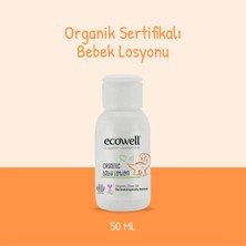 Ecowell Organik Bebe Losyonu - Seyahat Boyu 50 ml