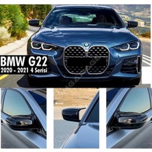 Ekolmaks Bmw G22 Batman Yarasa Ayna Kapağı Piano Black / 2020 ve Sonrası