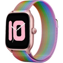 Yazline Global Mey Ithalat®  Watch 20MM Metal Mıknatıslı Kordon - Gökkuşağı