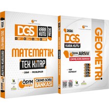Karakutu Yayınları 2026 DGS ÖSYM Kara Kutu Matematik TEK KİTAP ve Geometri ÖSYM Çıkmış Soru Bankası 2lİ SET Özetli