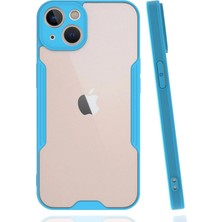 Yazline Global Mey Ithalat®  iPhone 14 Kılıf Platin Silikon - Mavi