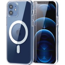 Negok Newface Apple iPhone 11 Combo Sert Şeffaf Magsafe Kapak - Şeffaf