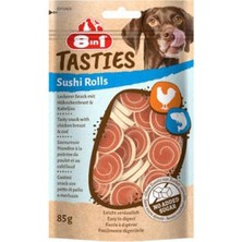Negok Tasties Sushi Rolls Tavuklu ve Balıklı Sushi Köpek Ödülü 85 gr