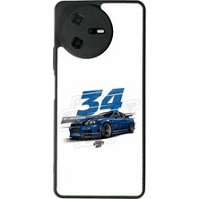 Spoyi Casper Via A40 Skyline Tasarımlı Glossy Telefon Kılıfı
