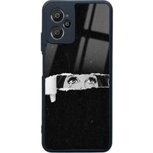 Spoyi Casper X30 Plus Gözler Tasarımlı Glossy Telefon Kılıfı