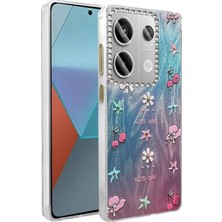 Yazline Global Mey Ithalat®   Redmi Note 13 Pro 4g Kılıf Blade Aynalı Desenli Kapak - Desen 4