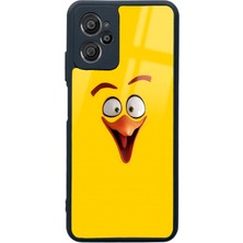 Spoyi Casper X30 Yellow   Tasarımlı Glossy Telefon Kılıfı