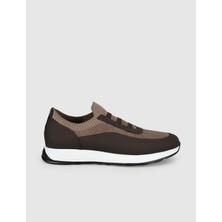 Cabani Bej Örgü Dokulu Konfor Sneaker