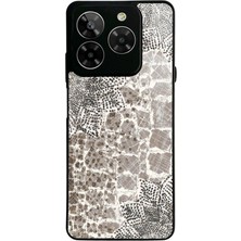 Spoyi Gm Era 50 Taşlı Yaprak Tasarımlı Glossy Telefon Kılıfı