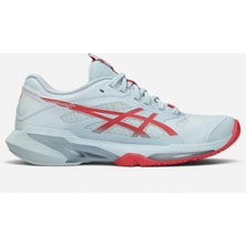 Asics Solution Speed Ff 4 Kadın Mavi Tenis Ayakkabısı 1042A307-400