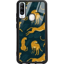 Spoyi General Mobile Gm 20 Pro Leaf Leopar Tasarımlı Glossy Telefon Kılıfı