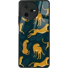 Spoyi Casper Via A40 Leaf Leopar Tasarımlı Glossy Telefon Kılıfı