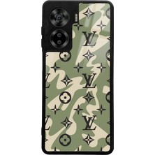 Spoyi Casper Via X40  Green Dalga Tasarımlı Glossy Telefon Kılıfı