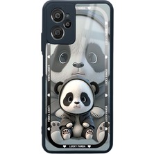 Spoyi Casper X30 White Lucky Panda Tasarımlı Glossy Telefon Kılıfı