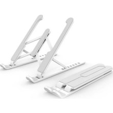 Case 4u Ms 10 Katlanabilir 6 Farklı Ayarlı Tablet / Telefon Standı Gri