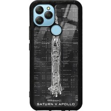 Spoyi Gm 21 Apollo Plan Tasarımlı Glossy Telefon Kılıfı