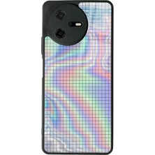 Spoyi Casper Via A40 Neon Dama Tasarımlı Glossy Telefon Kılıfı