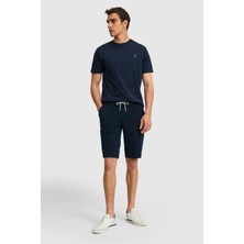 U.S. Polo Assn. Erkek Lacivert Örme Şort 50322604-VR033