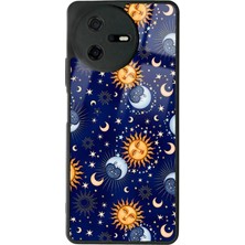 Spoyi Casper Via A40 Ay Güneş Pijama Tasarımlı Glossy Telefon Kılıfı
