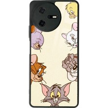 Spoyi Casper Via A40 Tom And Jerry Tasarımlı Glossy Telefon Kılıfı
