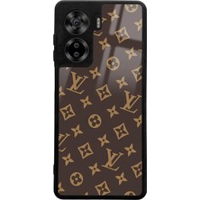 Spoyi Casper Via X40 Kahverengi Lv Tasarımlı Glossy Telefon Kılıfı
