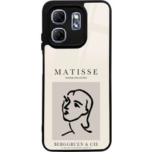 Spoyi Infinix Hot 50i Matisse Papier Tasarımlı Glossy Telefon Kılıfı