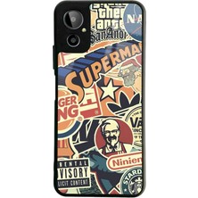 Spoyi Gm 23 Se Retro Marka Tasarımlı Glossy Telefon Kılıfı