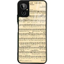 Spoyi Gm 23 Se Müzik Notaları Tasarımlı Glossy Telefon Kılıfı