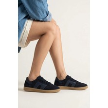 Ziya, Kadın Hakiki Deri Günlük Ayakkabı 161359Z803 Lacivert
