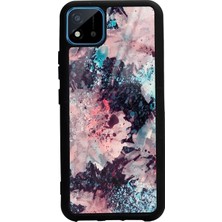 Spoyi Oppo C11 Renk Patlaması Tasarımlı Glossy Telefon Kılıfı