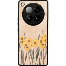 Spoyi Infinix Zero 40 4g Watercolor Sunflower Tasarımlı Glossy Telefon Kılıfı