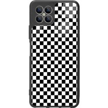 Spoyi Omix X600 Damalı Tasarımlı Glossy Telefon Kılıfı