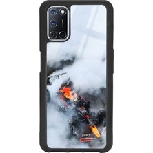 Spoyi Oppo A72 Formula 1 Tasarımlı Glossy Telefon Kılıfı