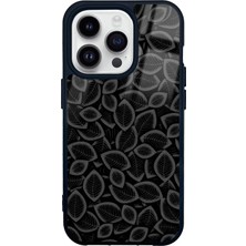 Spoyi iPhone 14 Pro Gölge Eğreltisi Tasarımlı Glossy Telefon Kılıfı