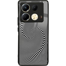 Spoyi Infinix Note 40 Triptrance Wave Tasarımlı Glossy Telefon Kılıfı