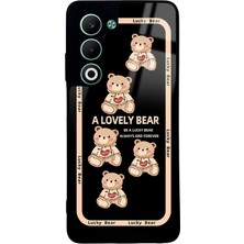 Spoyi Oppo A5 5g Lucky Bear Tasarımlı Glossy Telefon Kılıfı