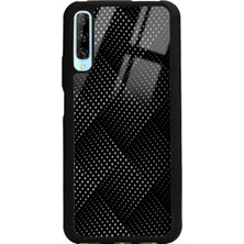 Spoyi Huawei P Smart Pro Black And Gray Tasarımlı Glossy Telefon Kılıfı