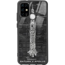 Spoyi Casper F20 Apollo Plan Tasarımlı Glossy Telefon Kılıfı