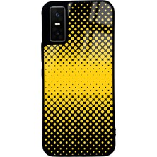 Spoyi Infinix Gt 30 Pro Sarı Karbon Tasarımlı Glossy Telefon Kılıfı