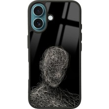Spoyi iPhone 16 Draw Silüet Tasarımlı Glossy Telefon Kılıfı