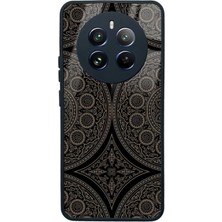 Spoyi Oppo Realme 12 Pro Osmanlı Motif Tasarımlı Glossy Telefon Kılıfı