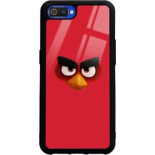 Spoyi Oppo Realme C2 Red Tasarımlı Glossy Telefon Kılıfı